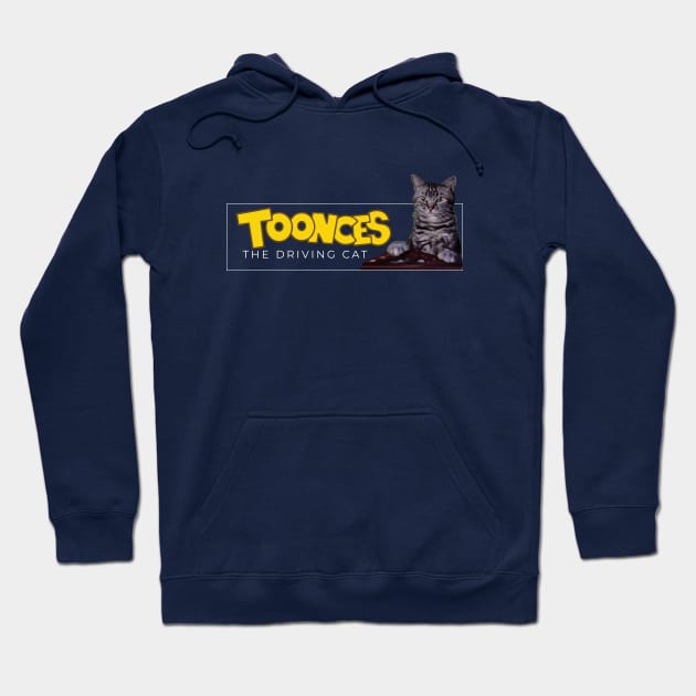 Toonces the Driving Cat Hoodie by BodinStreet